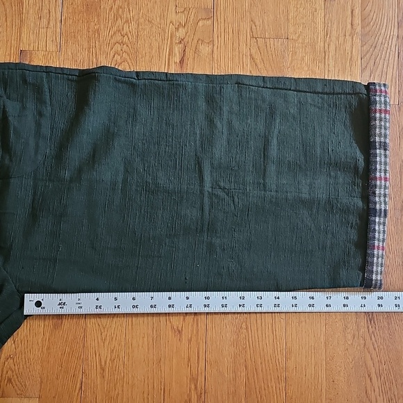 New Celtic Fusion Folklore Meadow Green Garden Dungarees Celtic Overalls Size L - Picture 10 of 11